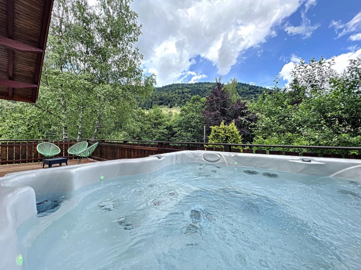 Les Cimes Blanches Cledicihome Chalet 10 Pers Spa & Grand Terrain 4 Minutes Des Pistes La Bresse Eksteriør bilde