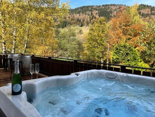 Les Cimes Blanches Cledicihome Chalet 10 Pers Spa & Grand Terrain 4 Minutes Des Pistes La Bresse Eksteriør bilde